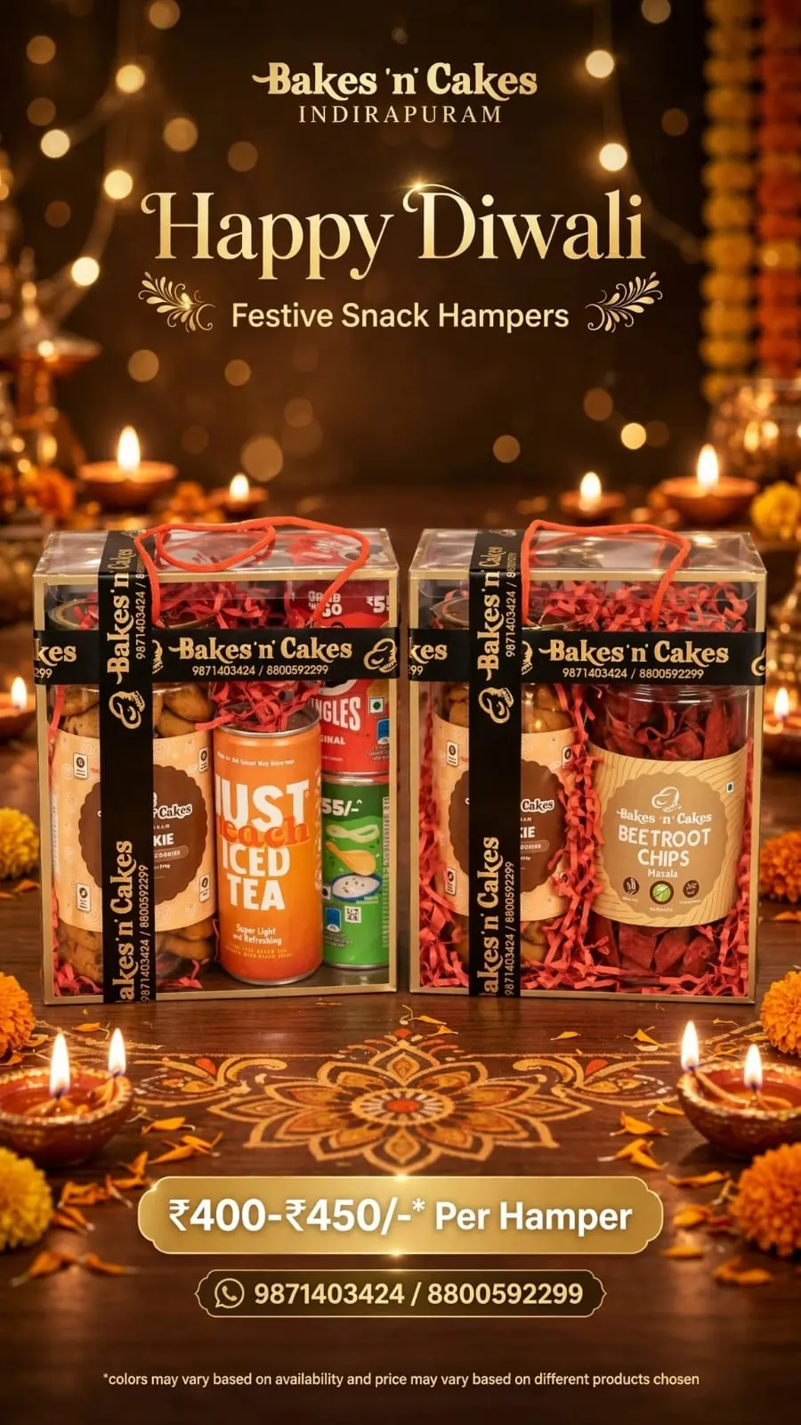 Festive Snack Hamper — festive poster