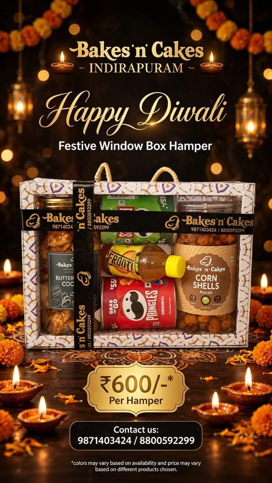 Festive Window Box Hamper — festive poster