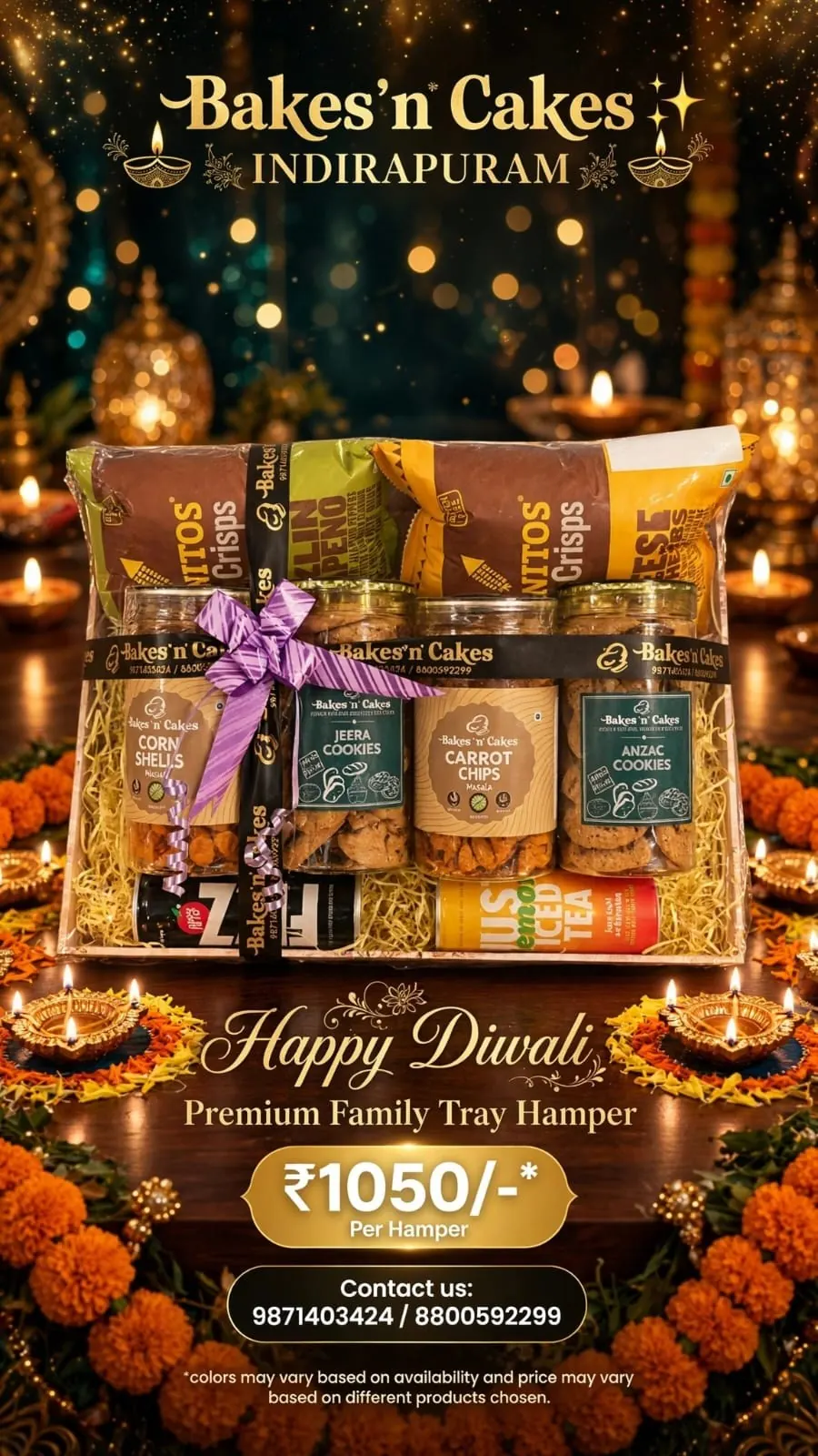 Premium Family Tray · Classic — festive poster