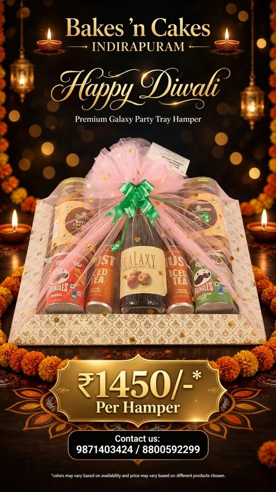 Premium Galaxy Party Tray — festive poster