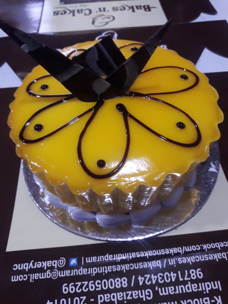 50 Mango Cake Design (Cake Idea) - October 2019 | Mango cake, Fresh fruit  cake, Mango dessert recipes