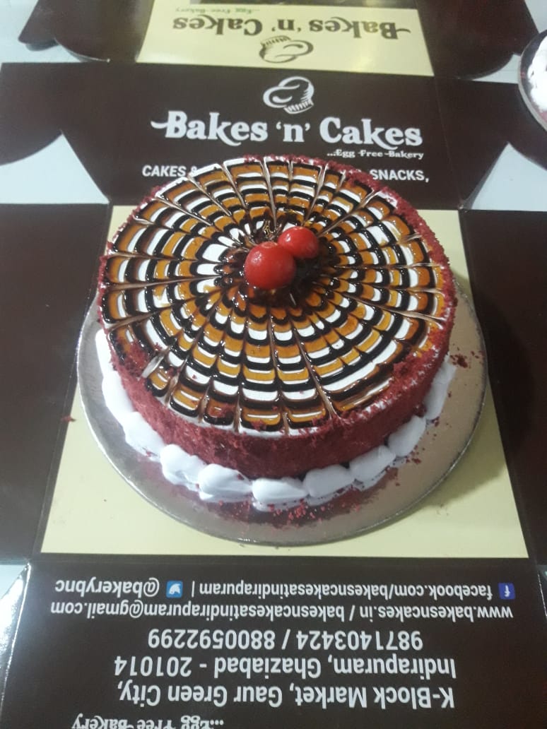 Glazed Chocolate Cream Cake Online Delivery in Ghaziabad : From VIBH  Ghaziabad