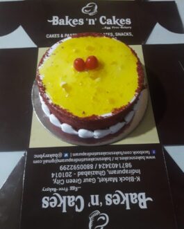 Red Velvet Pineapple Cake